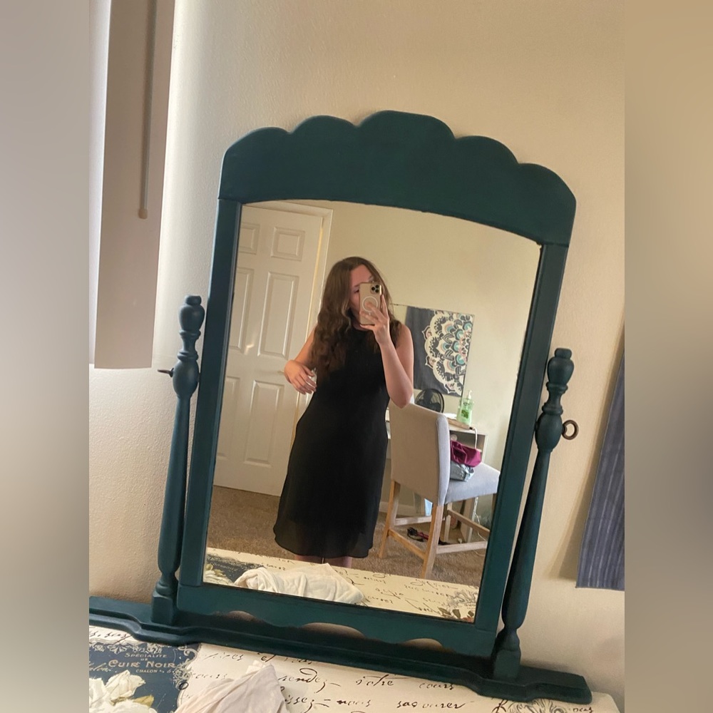 black dress
